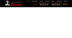 Desktop Screenshot of burnzozobra.com